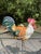 Farmhouse Vintage 1970s Italian Ceramic Majolica Rooster Tureen For Sale - Image 3 of 18