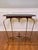 Oscar Bach Attributed Gilded Iron Console With Beveled Mirror, Marble Top, C. 1920 For Sale - Image 10 of 18