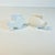 Ceramic 1980s Vintage Coastal Trompe L’Oeil Le BlancPorcelain Fish Salt & Pepper Shakers - A Pair For Sale - Image 7 of 14