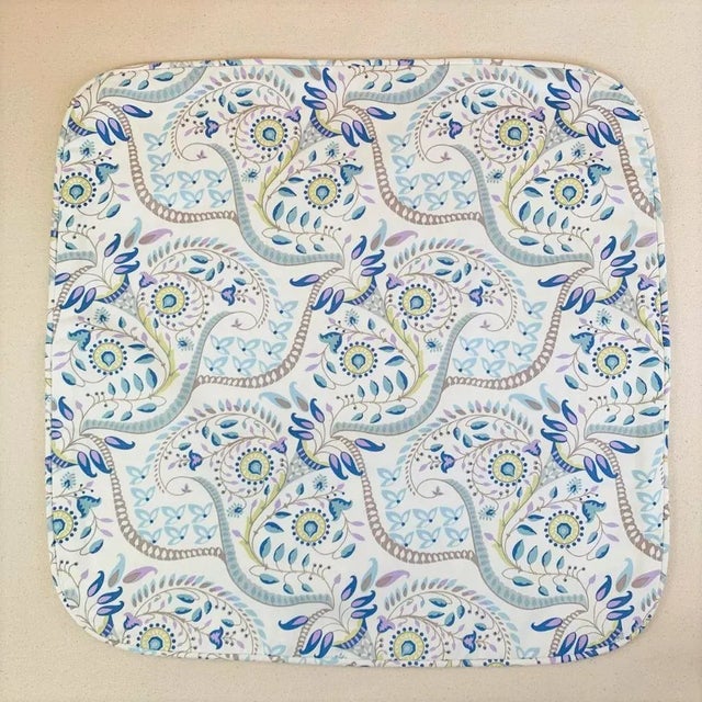 BRAND NEW PAIR BOTANICAL PAISLEY PILLOW COVERS Fabric Manufacturer: Coats & Clark fabric Brand: Free Spirit/ Westminster...