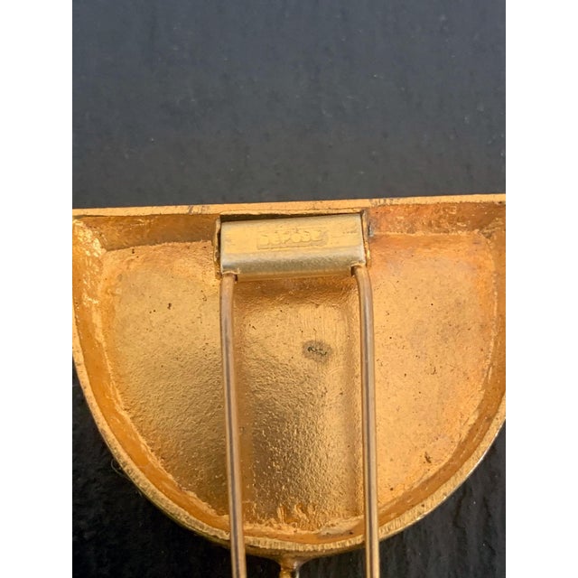 Bronze French Bronze Brooch "Pergatoire" by Line Vautrin For Sale - Image 8 of 8