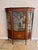 Antique Edwardian Mahogany Inlaid Bowfront Display Cabinet, 1900 For Sale - Image 6 of 10