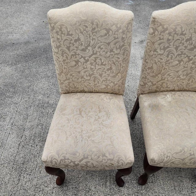 Dm Queen Anne Dining Chairs by Bombay Company Set of 5 For Sale - Image 10 of 15