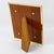 Mid-Century Modern Montagnani Italy Modernist Wood and Brass Picture Frame For Sale - Image 3 of 7