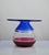 Blue Large Vintage Vase in Blown Glass, 1980s For Sale - Image 8 of 11