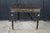 Vintage Chinoiserie Black Lacquered Floral Bird Writing Desk Library Table 35" For Sale - Image 18 of 18