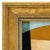 Various Artists Contemporary Bold Abstract Color-Block Oil Painting in Vintage Frame For Sale - Image 4 of 6