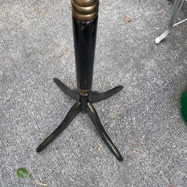 1970s Ebonized Wooden Coat Rack For Sale In Atlanta - Image 6 of 9