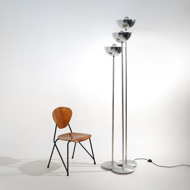 3-Stem Floor Lamp from Lamperti, 1970s For Sale - Image 15 of 16