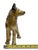 Hard to Find Vintage 1930s Hubley Manufacturing Co. Cast Iron German Shepherd Dog Doorstop For Sale - Image 17 of 17