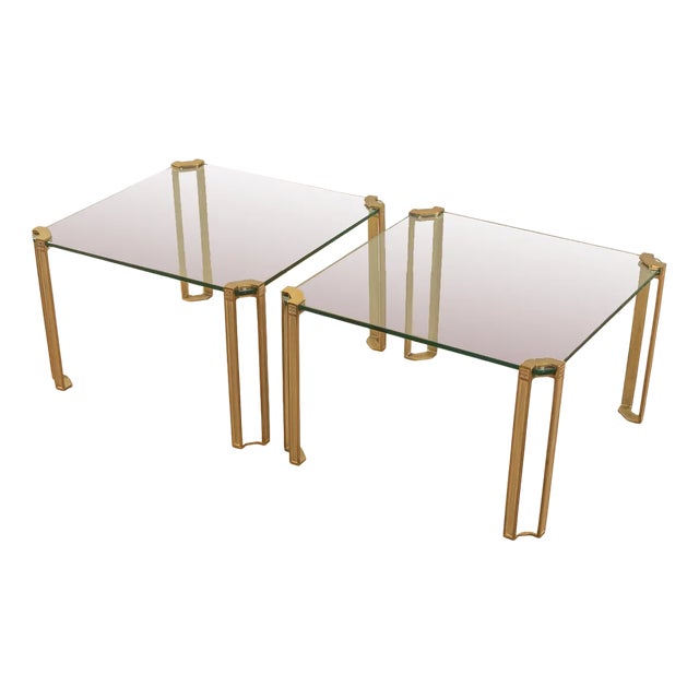 Coffee Tables Model T 24 attributed to Peter Ghyczy, 1970s, Set of 2 For Sale