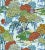 Traditional Sample - The House of Scalamandré Sea of Trees Print Fabric, Kaleidescope For Sale - Image 3 of 3