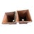 Stone Pair of Grand Tuscan Style Terracotta-Toned Cast Stone Planters For Sale - Image 7 of 12