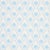 Sample - Schumacher Hive Bloom Wallpaper in Blue For Sale