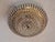 Glass and Brass Ceiling Light by Ernst Palme for Palwa, 1970s For Sale - Image 5 of 9