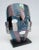 Mexican C.1970's Aztec Mexican, Mayan Tessellated Semi-Precious Stone Mask With Abalone & Mother of Pearl For Sale - Image 3 of 13