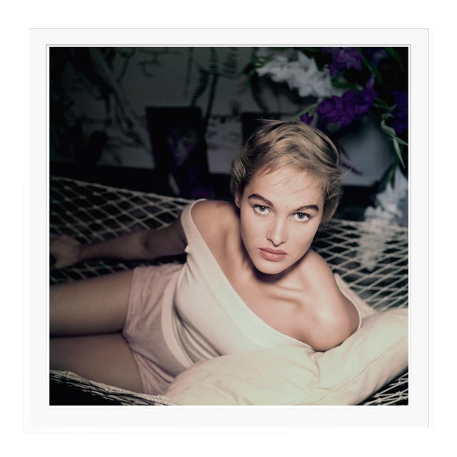 Ursula Andress Framed in White For Sale