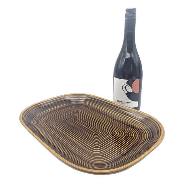 Ceramic 1970s Stoneware Serving Platter For Sale - Image 7 of 10