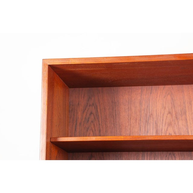 Large Scandinavian Teak Shelf with 6 Adjustable Shelves by Borge Mogensen for Karl Andersson and Soner, 1960s For Sale - Image 3 of 14