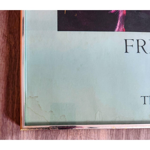 1980s Original Fritz Scholder “Sunset Indian” Gallery Show Poster For Sale - Image 4 of 12