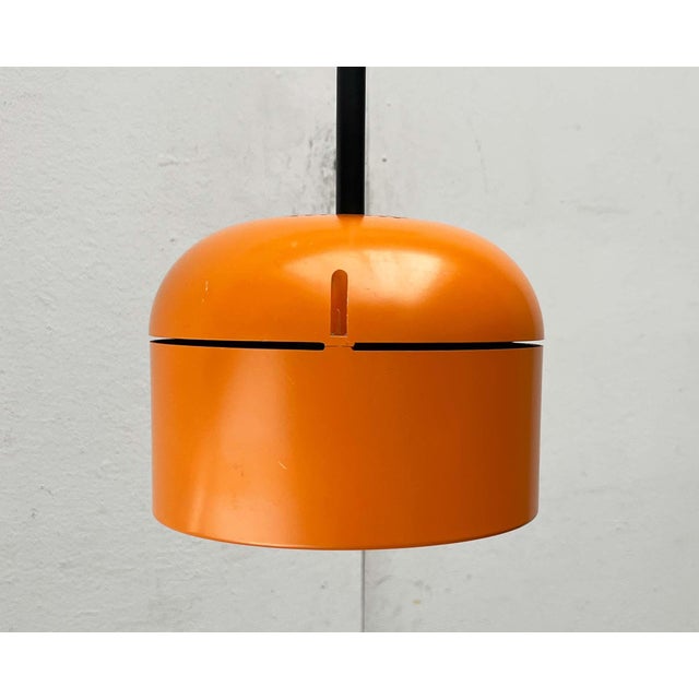 Vintage German Space Age Yellow Orange Pendant Lamp by Arnold Berges for Staff, 1970s For Sale - Image 18 of 18