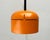 Vintage German Space Age Yellow Orange Pendant Lamp by Arnold Berges for Staff, 1970s For Sale - Image 18 of 18