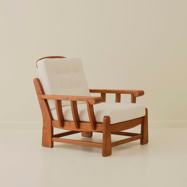 1960s Maison Regain Armchairs, a Pair, 1960s For Sale - Image 5 of 12