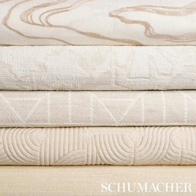Not Yet Made - Made To Order Schumacher Huckaby Sheer Fabric In Fawn For Sale - Image 5 of 5