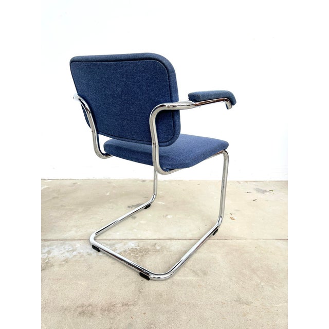 B64 Cesca Armchairs by Marcel Breuer for Knoll, 1980s, Set of 2 For Sale - Image 17 of 18