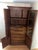 Traditional Late 20th Century Drexel Heritage Solid Wood Two-Door Armoire With Interior Drawers For Sale - Image 3 of 18