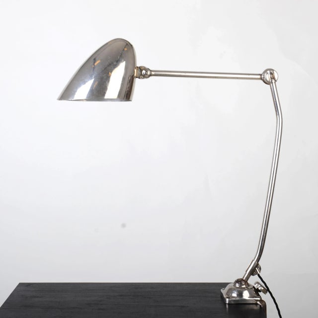 Functionalist Lamp by J. Anýž, 1930s For Sale - Image 3 of 5