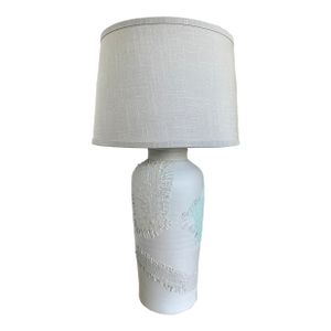 1980's Organic Modern Style Table Lamp/Signed