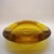 Vintage Golden Yellow Ashtray in Murano Glass, 1960s For Sale - Image 3 of 9