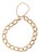 Mid-Century 14kyg Double Texture Link Bracelet For Sale