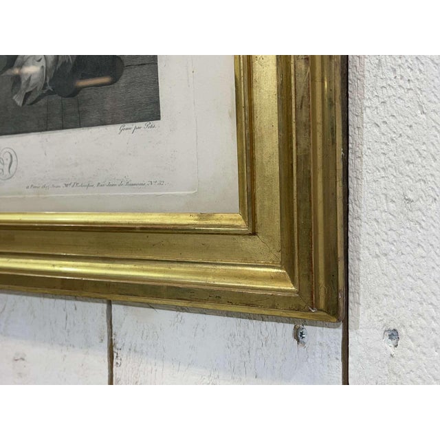 After Boilly, The Lesson of Marriage Union, 19th Century, Engraving, Framed For Sale - Image 4 of 11