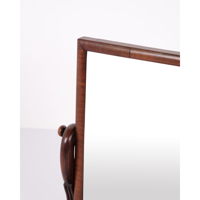 Vintage Mahogany Table Mirror, 19th Century For Sale - Image 5 of 9