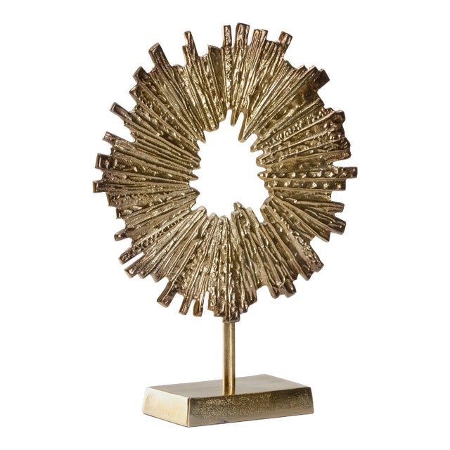 Gold/Brown Ombre Sculpture For Sale