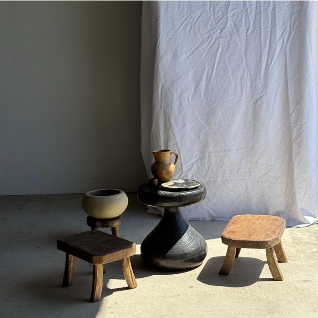 Small Stool in Teak For Sale - Image 9 of 18
