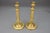 French Louis XVI Style Brass Candlesticks, 1920s, Set of 2 For Sale - Image 3 of 18