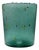 Large Emerald Green Antikva Glass Vase with Color Inclusions by Bertil Vallien for Kosta Boda, 1990s For Sale