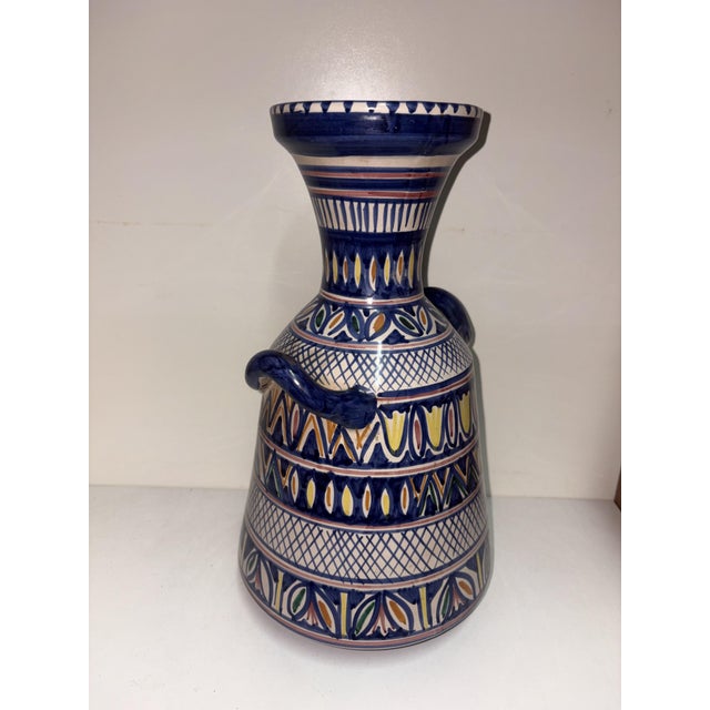 Vintage Vietri Vase, 1950 For Sale - Image 3 of 7