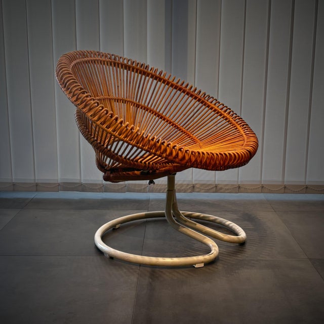 Mid-Century Modern Swivel Easy Chair from Göte Möbler, Sweden, 1960s For Sale - Image 11 of 18