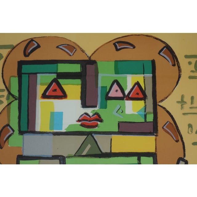 Ibrahim Kodra Serigraphy, 1980 For Sale - Image 4 of 9