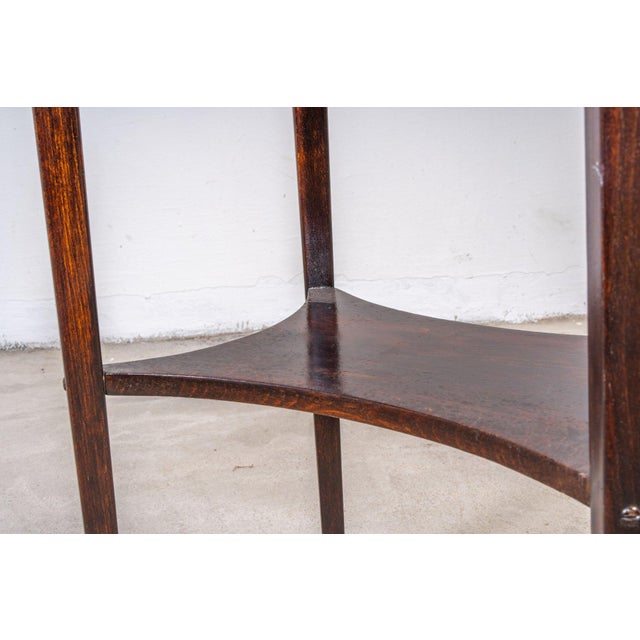 Brown Table by Marcel Kammerer for Thonet, 1907 For Sale - Image 8 of 17
