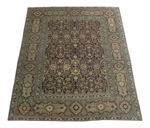 1900s Antique Indian Amritsar Rug