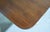 Wood Mid Century Regency Style Mahogany Drop-Leaf Dining Table With Brass Capped Feet For Sale - Image 7 of 13