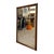 Mid-Century Modern Vintage Mid-Century Modern Wood Frame Wall Mirror For Sale - Image 3 of 8