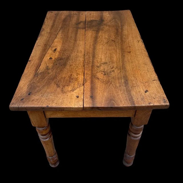 Louis Philippe Bistro Table in Walnut For Sale - Image 6 of 13