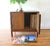 1960s Mid Century Modern Bar Record Storage Cabinet For Sale - Image 5 of 5