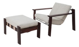 Example of Percival Lafer Chair and Ottoman Sets